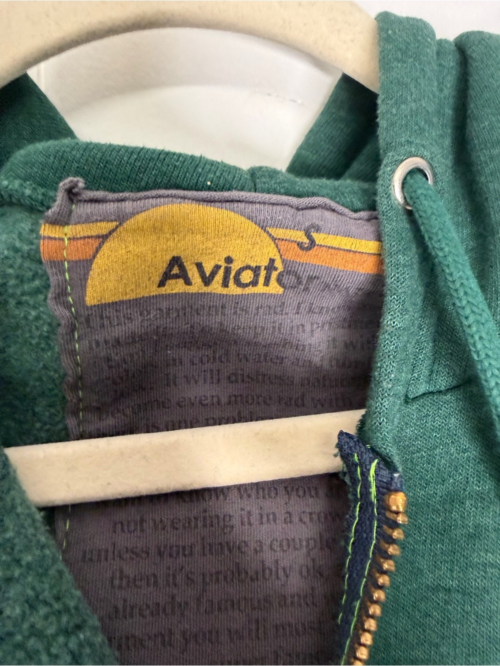 Aviator nation bolt zip hoodie - Picture 2 of 3